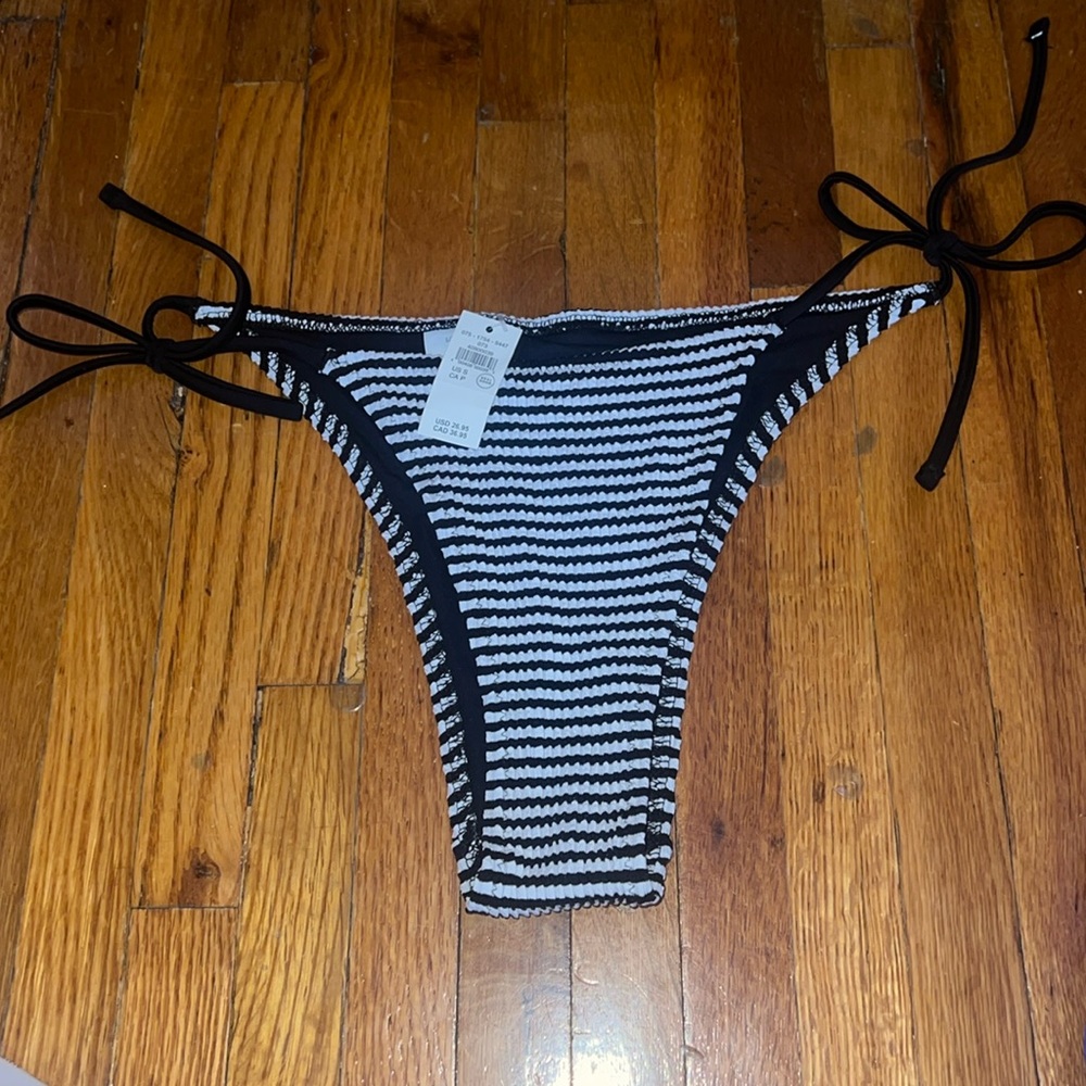 Aerie ribbed, cheeky cut bikini bottom